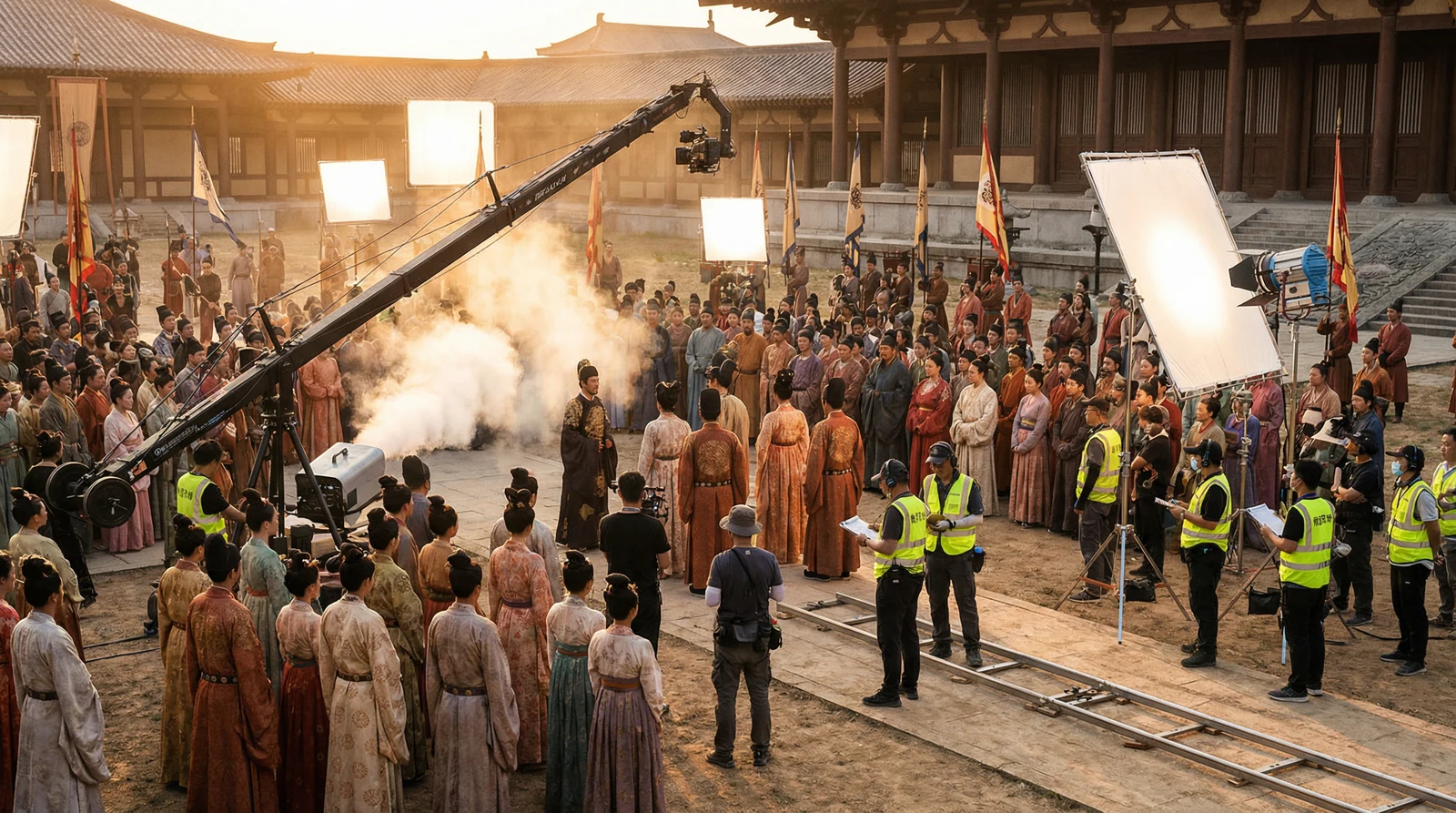 香蕉视频古装大片拍摄现场幕后花絮