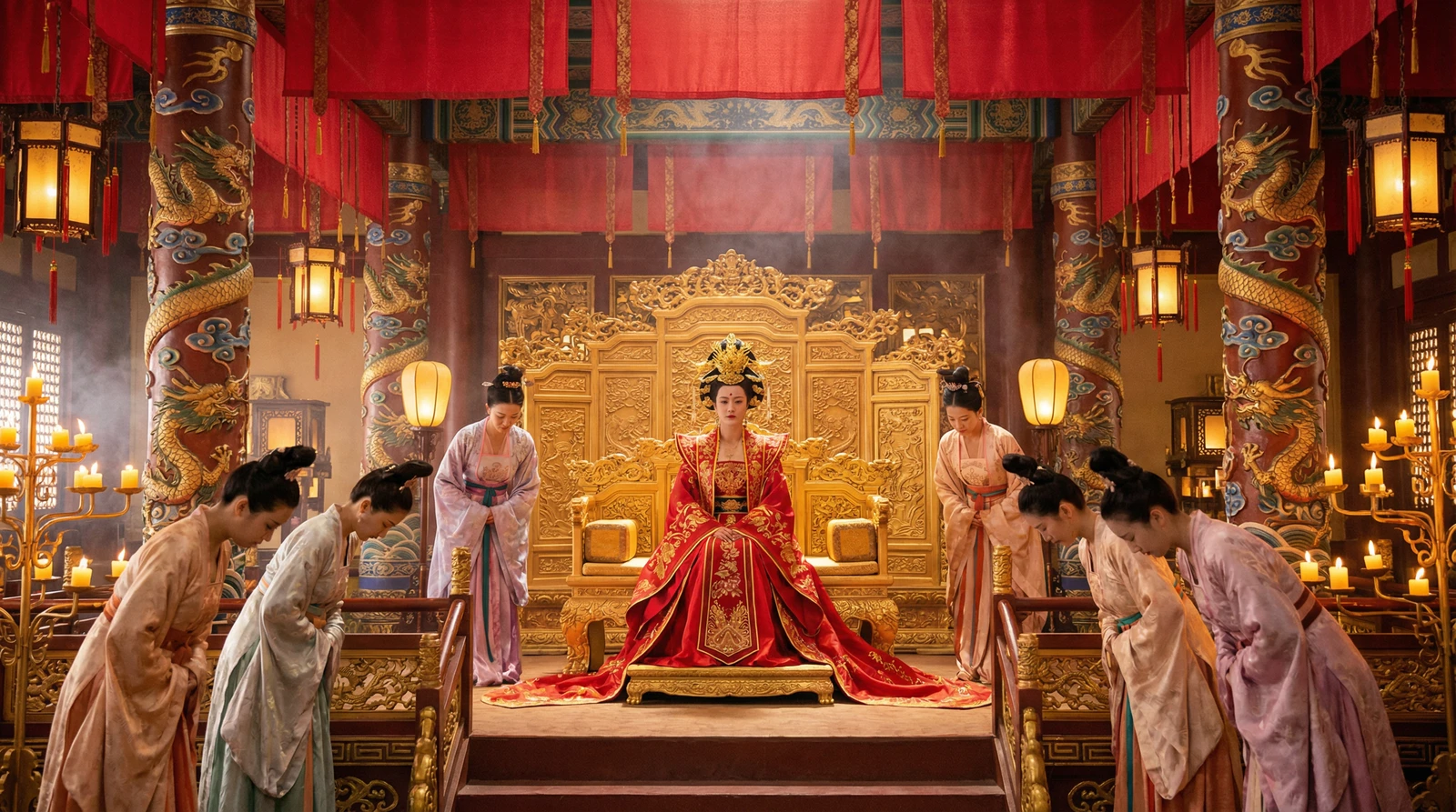 香蕉视频国产视频栏目古装宫廷大戏拍摄现场